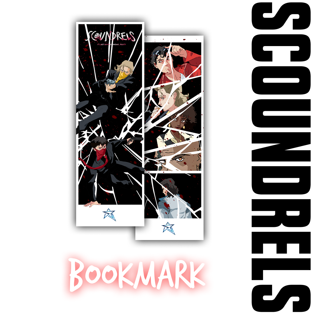 SCOUNDRELS Bookmark — SCOUNDRELS series merchandise
