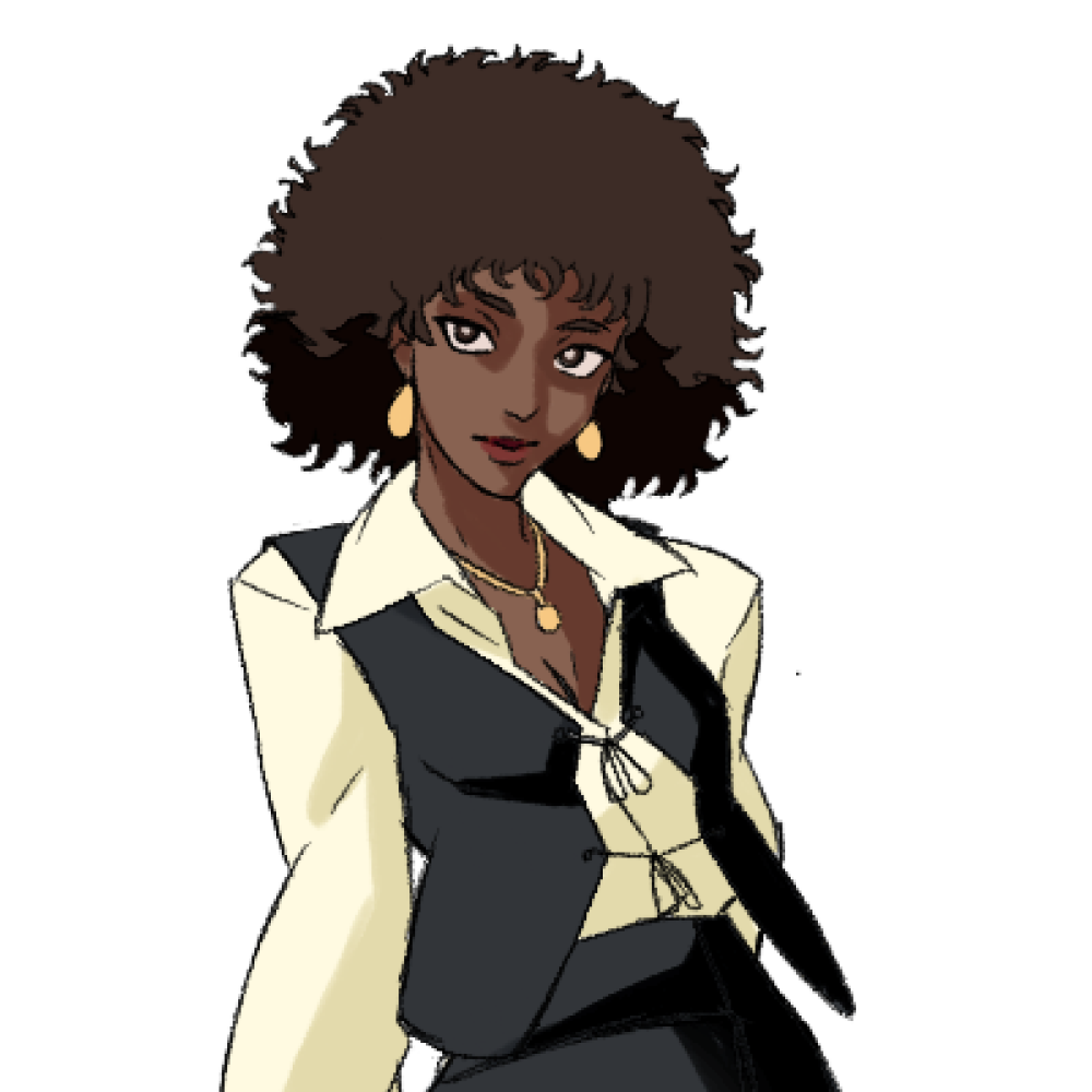 Alice Evans — SCOUNDRELS character portrait
