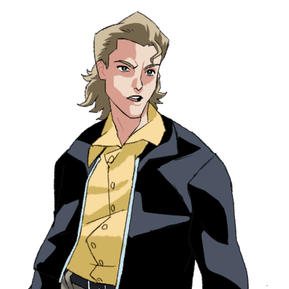 Vince Santoro — SCOUNDRELS character portrait